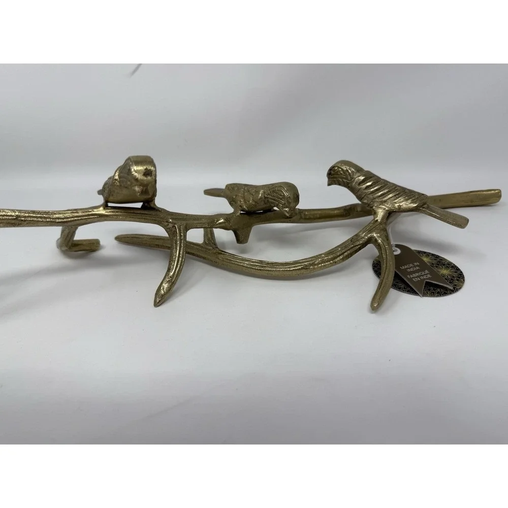 Metal Home Decor Birds On Branch Long Made In India New
